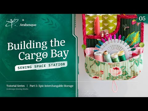 Pt 5 Sewing Space Station - Building the Cargo Bay