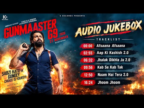 Gunmaaster G9 (Audio Jukebox) Emraan Hashmi, Himesh Reshammiya, Aditya Dutt, Genelia