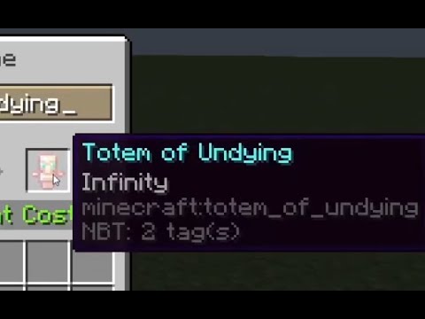 What if I put infinity on a Totem of Undying?
