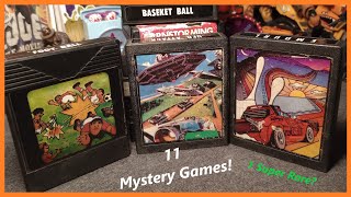 Testing 11 Atari 2600 Mystery Games From Egypt!