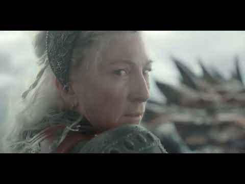 Aemond VS Rhaenys Full Fight - Rhaenys Death Scene | House of the Dragon Season 2