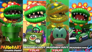 Evolution Of Petey Piranha Characters In Mario Kart Games [2003-2023]
