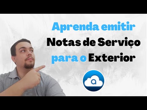 Como emitir uma Nota de Serviço para o exterior