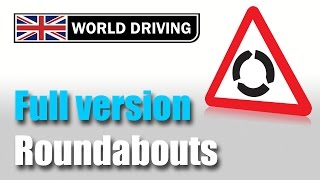 How to deal with roundabouts driving lesson: Easy to understand UK roundabouts