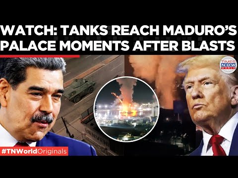 CARACAS ON WAR FOOTING: Tanks Roll Out As Capital Reels From Night Of Blasts | Times Now World