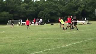 Girl keeper not deterred by charging boys