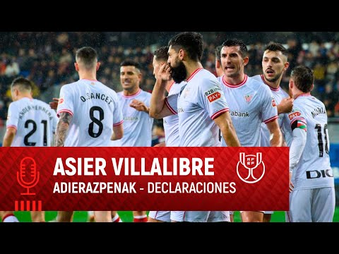 Imagen de portada del video 🎙 Asier Villalibre | post SD Eibar 0-3 Athletic Club | Copa 2023-24 1/16 Final