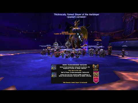 Thicknscaly - Devastation Evoker Commentary - World 26th Mythic Sarkareth - poptart corndoG dratnos