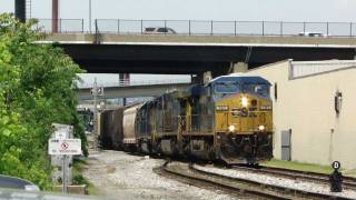 preview picture of video 'CSX GP38-2S At Work @ Ledenhall'