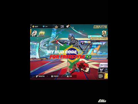 MY HUD CODE [ 3 FINGER 🎯 FOR FREESTYLE 🇧🇷⚙️ #freefirehighlight #freefire  #white444 #whitefff