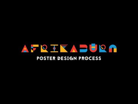 Afrikaburn 2018 | Working Title | Poster Design Process