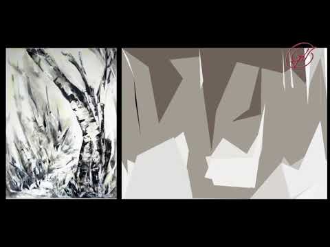 Gabriele Watterott Baum Baume Wald Teil 4 Vom Bild zur Form in Multimedia