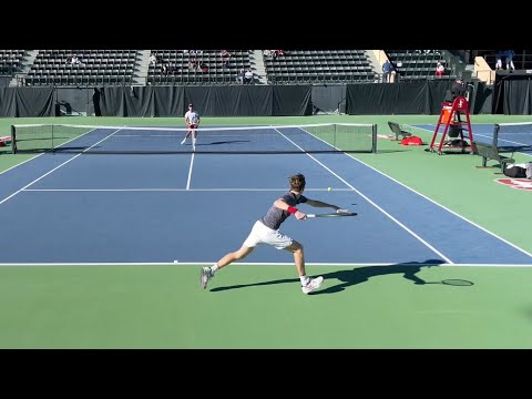 Max Basing (Stanford) vs. Guillaume Dalmasso (Santa Clara), highlights