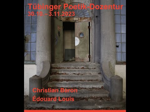 Poetik-Dozentur 2023: Christian Baron (Vorlesung)