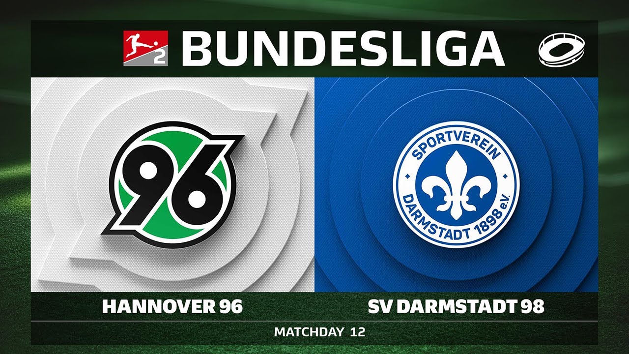 Hannover 96 vs. SV Darmstadt 98 | Matchday 12 - Bundesliga 2 2025/26