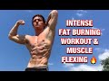 HOW I STAY SHREDDED IN QUARANTINE | AT HOME FAT BURNING WORKOUT | Sebastian Anderson