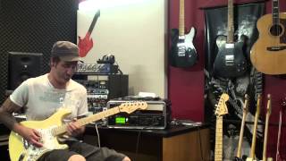Video thumbnail for Seymour Duncan Screamin' Demon bridge humbucker into Axe Fx II by james ryan