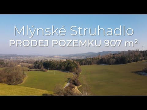 Prodej stavebního pozemku 907 m2, Mlýnské Struhadlo