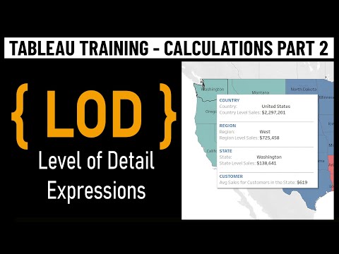Tableau LOD (Level of Detail) Expressions Explained - FIXED, INCLUDE, EXCLUDE - Complete Tutorial