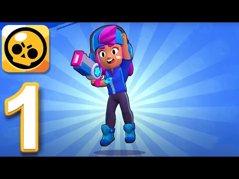 Brawl Stars - Gameplay Walkthrough Part 1 - Shelly: Gem Grab (iOS, Android)