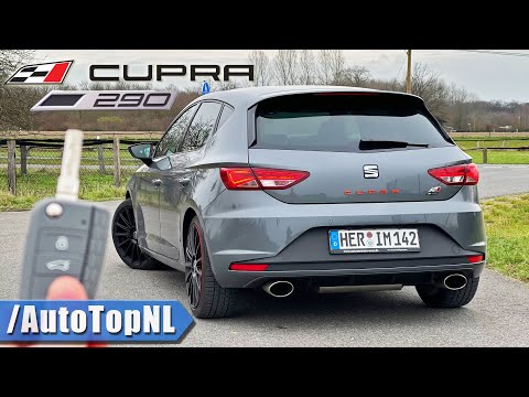 Thumbnail for Seat Leon Cupra 290 REVIEW on AUTOBAHN [NO SPEED LIMIT] by AutoTopNL by SEAT Cupra