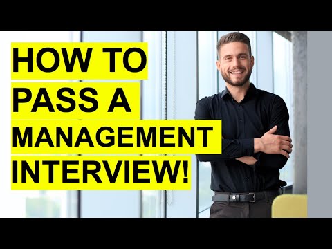 経営者の面接に合格するには？ (How To PASS a MANAGEMENT INTERVIEW!)
