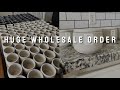 HUGE Wholesale Order | Small Black Owned Candle Business