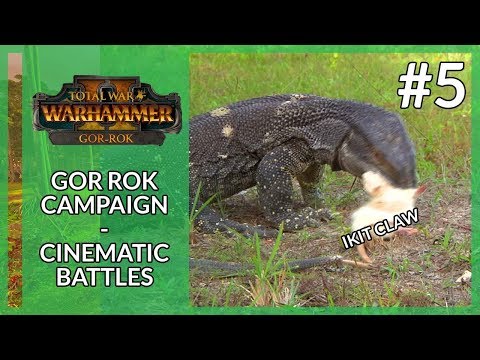TAKING REVENGE ON IKIT CLAW! Gor Rok - Cinematic Battles - Part 5 | Total War: Warhammer 2 Campaign