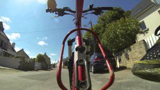 preview picture of video 'GoPro HERO3: bike velo Bretagne august 2014'