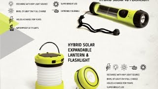 Two Solar Lights by HybridLight