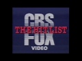 CBS FOX Video The Hit List Variant Opening 1983