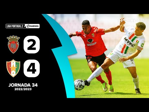 Resumo: FC Penafiel 2-4 Estrela Amadora - Liga Portugal SABSEG | SPORT TV
