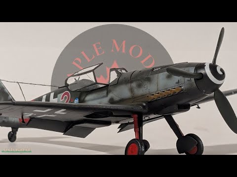 Eduard's 1/48 Messerschmitt Bf 109 G6/AS | Full Build