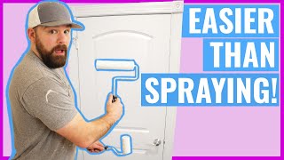 How to Paint a Flat Panel Door | 3 Easy Steps