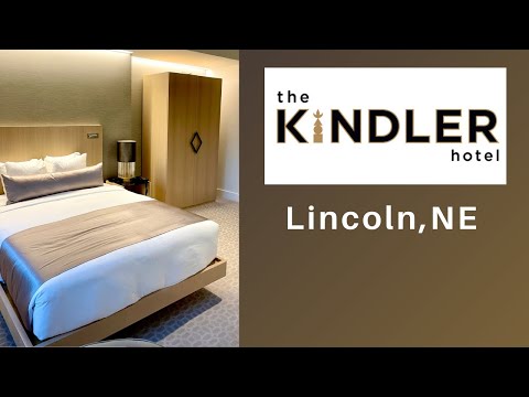 The Kindler Hotel in Lincoln Nebraska - King Room Tour