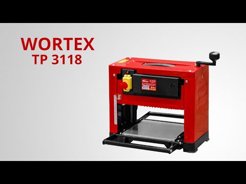 фото станок рейсмусовый wortex tp 3118 1800 вт, шир 254 мм, глуб 3 мм, по дереву для домашней мастерской 0