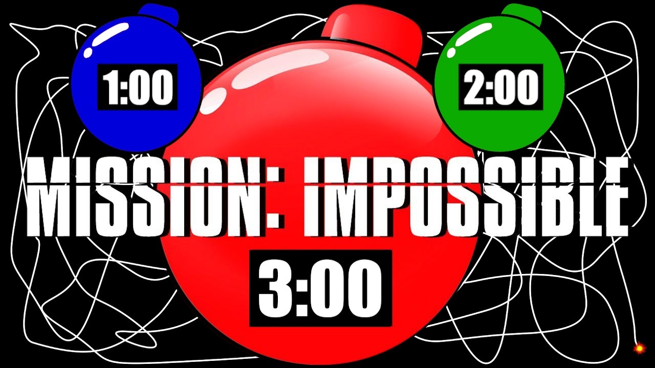 3 Minute Timer MISSION IMPOSSIBLE [MULTI BOMB] 💣