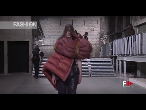 RICK OWENS Mens Glitter Fall Winter 2017 2018 Menswear Paris by Fashion Channel