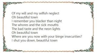 IAMX - Oh Beautiful Town Lyrics