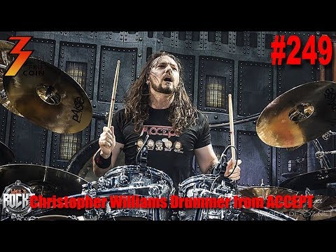 Ep. 249 Mark Goes Fanboy on Christopher Williams Drummer from ACCEPT