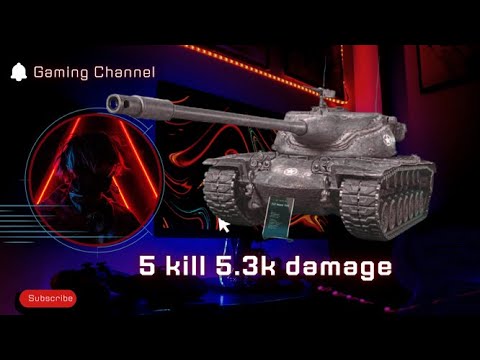 T57 Heavy Masterclass: 5 Kills & 5300 Damage!