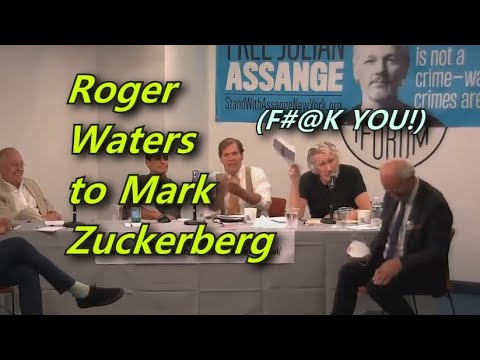 "F#@K YOU!" Roger Waters to Mark Zuckerberg re: Another Brick in the Wall