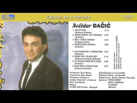 Bozidar Djacic - Zaljubih se u trenutku - (Audio 1996)
