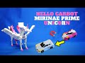 HELLO CARBOT MIRINAE PRIME UNICORN Two Cars That Turn Into A UNICORN
