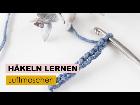 Learn to crochet (part 1) - chain stitches