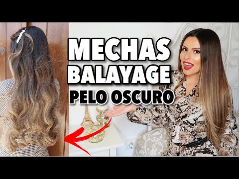 ¡MECHAS BALAYAGE Pelo Oscuro! Pelo SANO y LIMPIO durante DÍAS | Bstyle