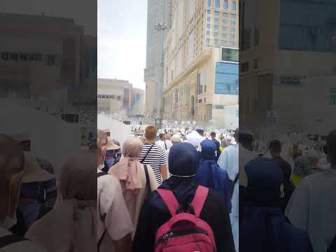 beautiful view Makkah tower