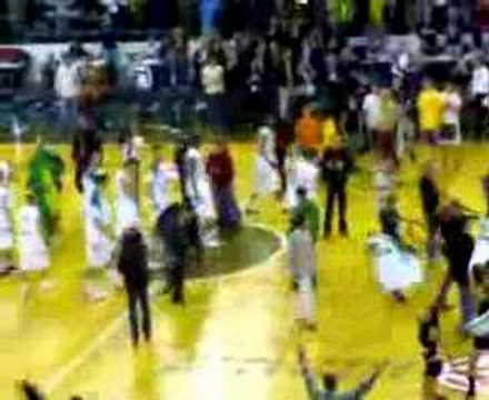 Union Olimpija - CSKA, after the game