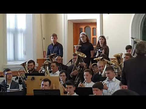 Fanfara reunită Bucovina la Biserica Baptista  Ipotești 2019