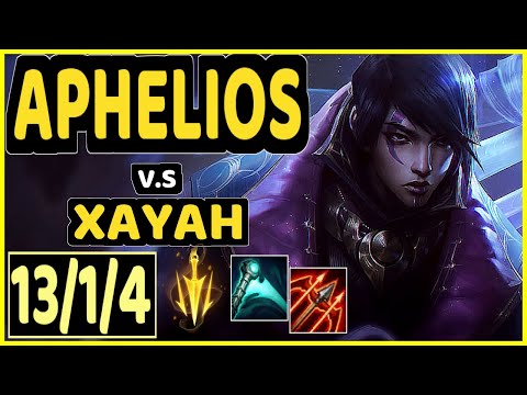 VIPER (APHELIOS) vs XAYAH - 13/1/4 KDA BOTTOM ADC GAMEPLAY - KR Ranked MASTER